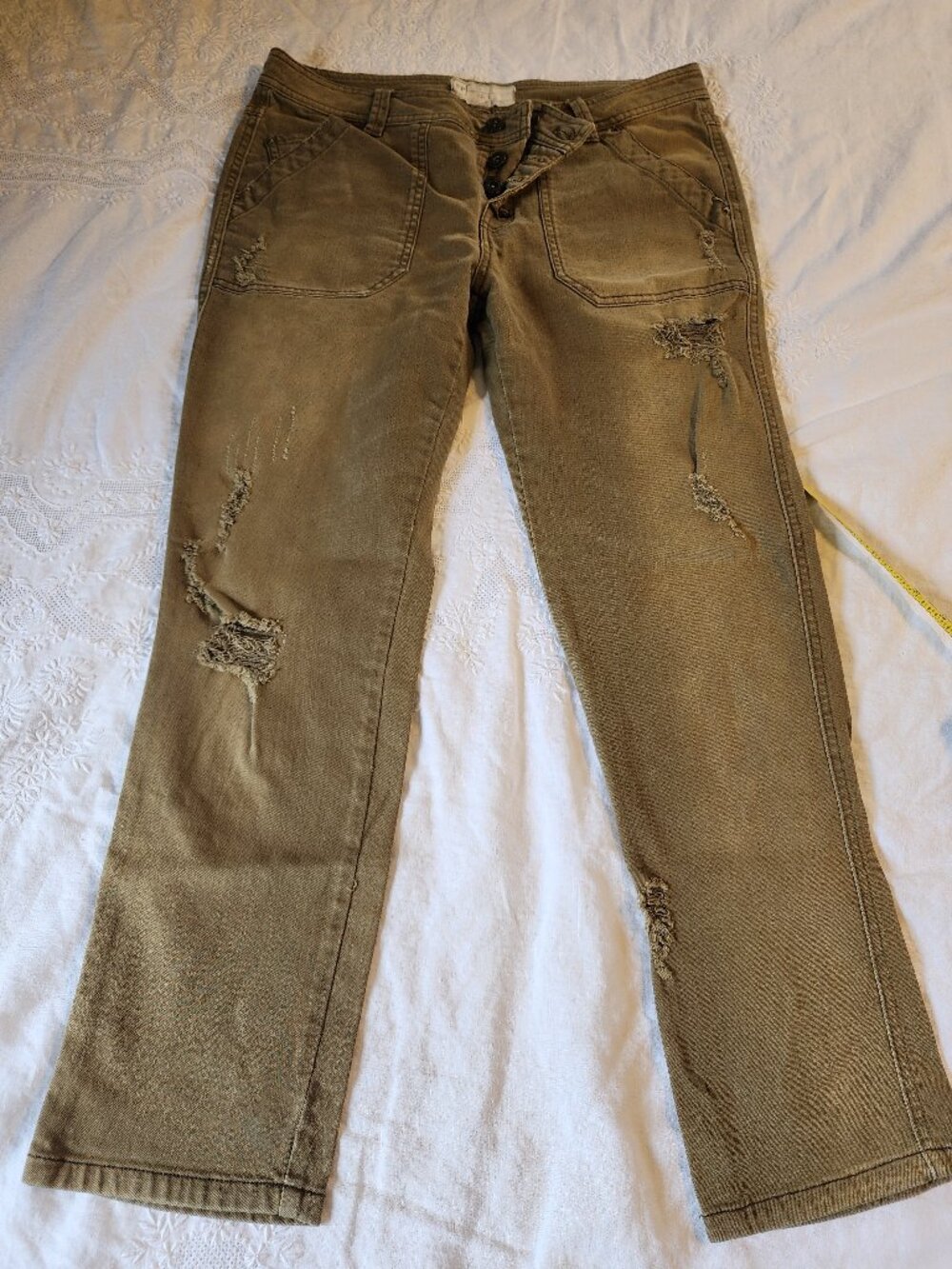 Free people olive green pants